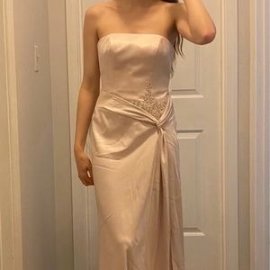 Pink davids bridal dress